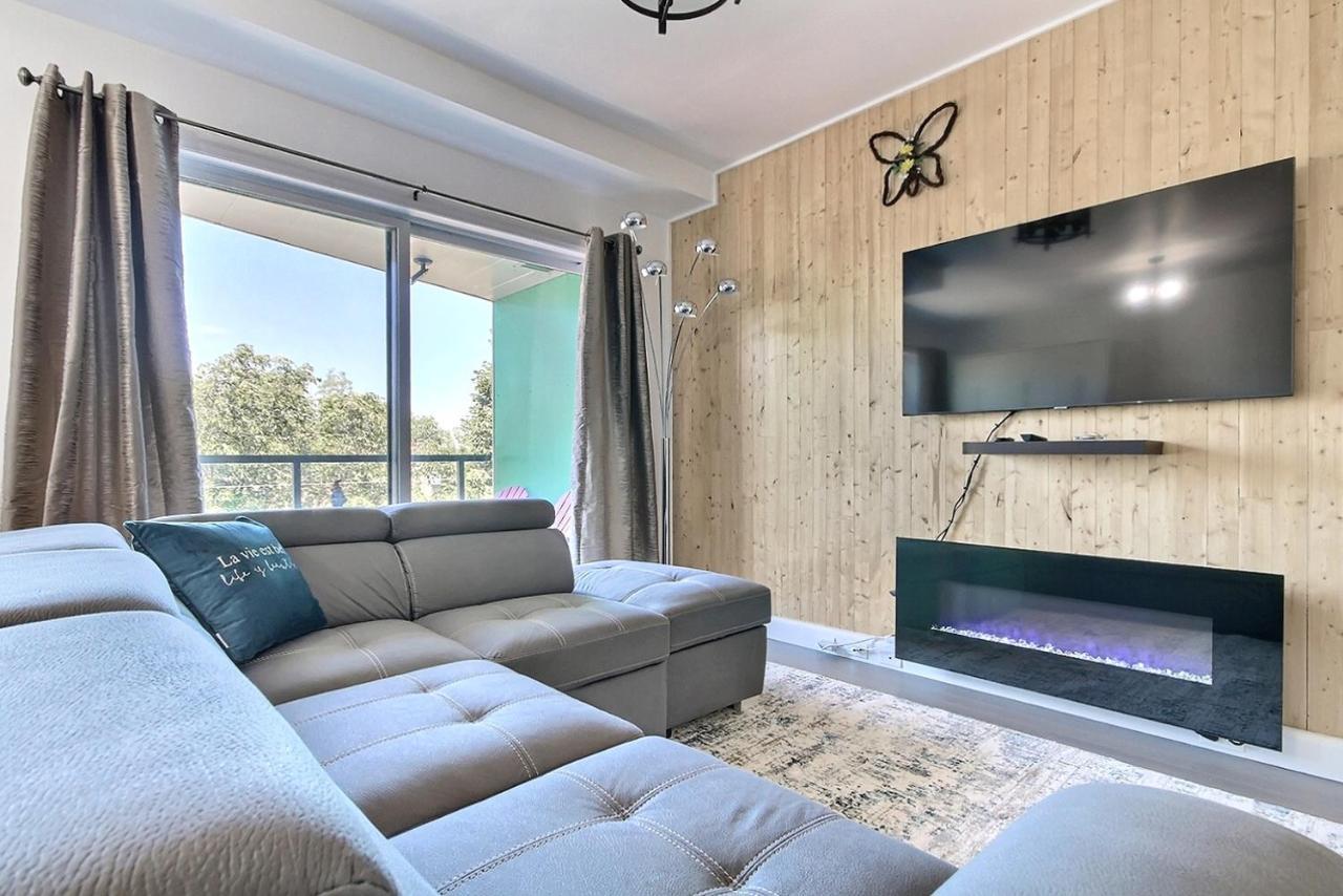 Good Vibes Only -Modern And Spacious 2 Bedroom Condo 4 Beds Free Parking, Gym Quebec City Ngoại thất bức ảnh